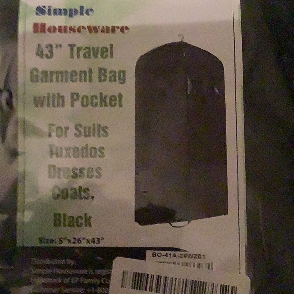 43 inch Travel Garment Bag